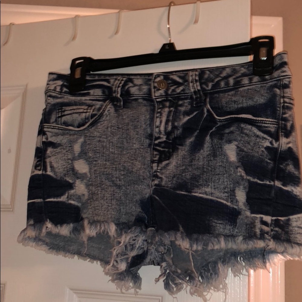 Acid Wash Shorts